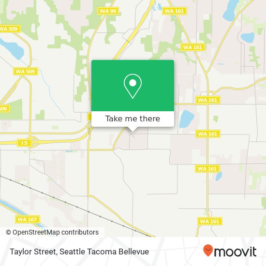 Taylor Street map