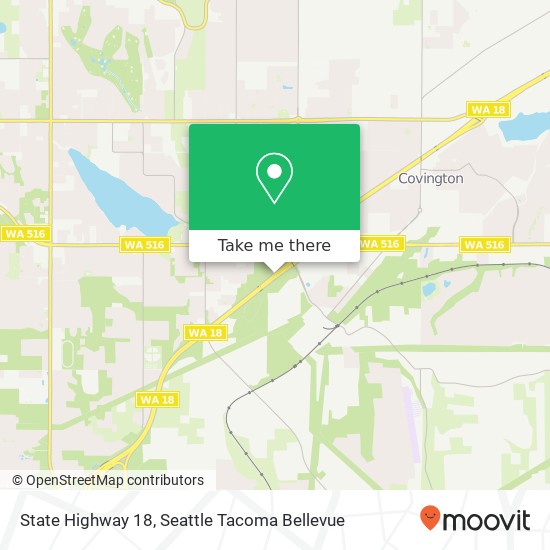 State Highway 18 map