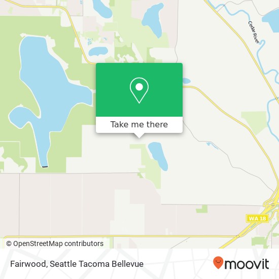 Fairwood map