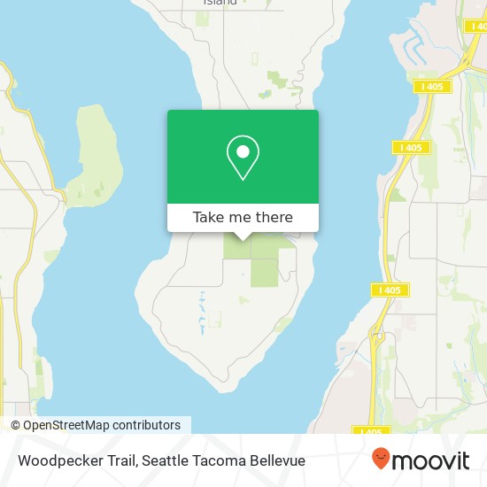 Woodpecker Trail map