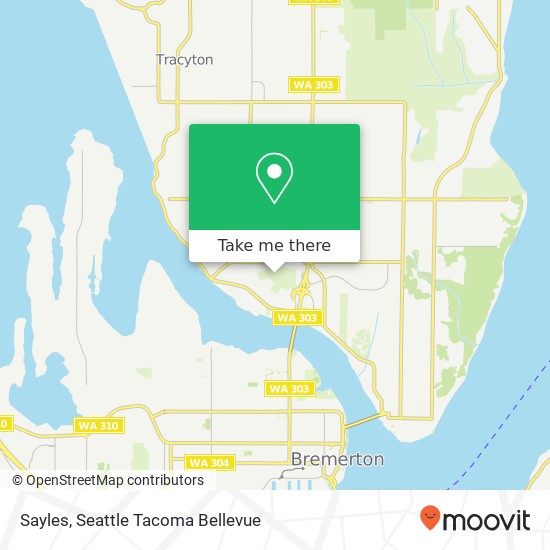 Sayles map