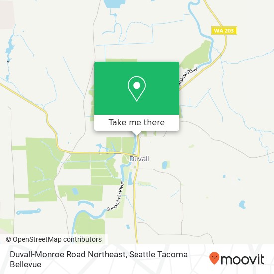 Mapa de Duvall-Monroe Road Northeast