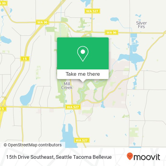 15th Drive Southeast map