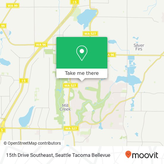 Mapa de 15th Drive Southeast