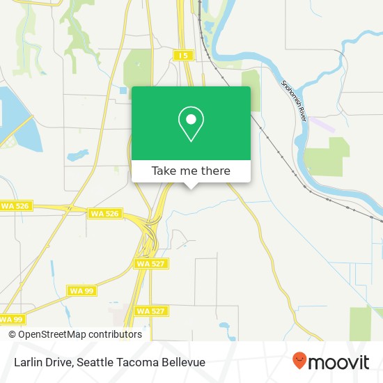 Larlin Drive map