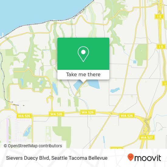 Sievers Duecy Blvd map