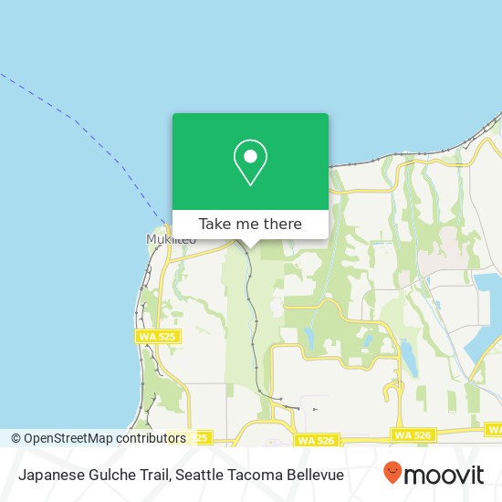 Japanese Gulche Trail map