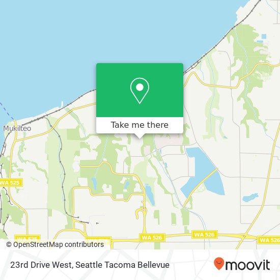 Mapa de 23rd Drive West