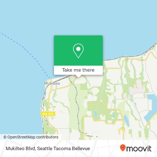 Mukilteo Blvd map