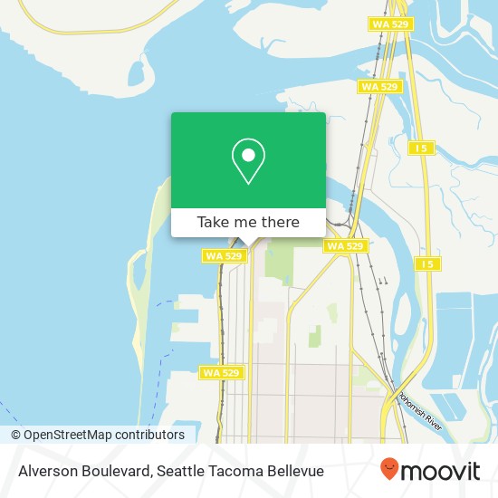 Alverson Boulevard map