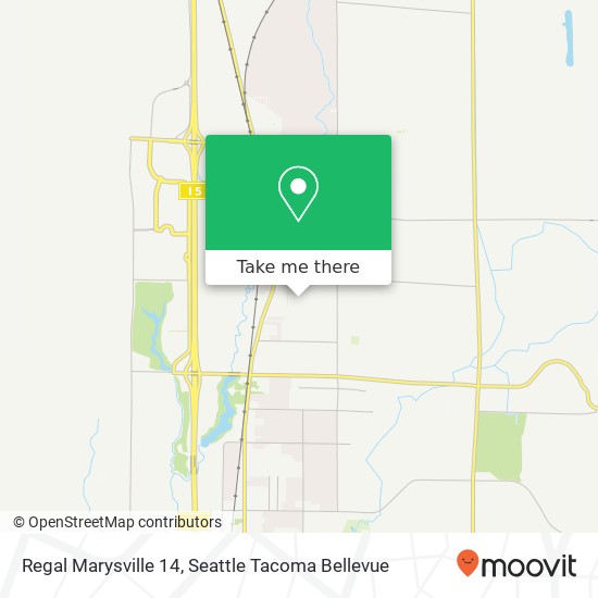 Regal Marysville 14 map