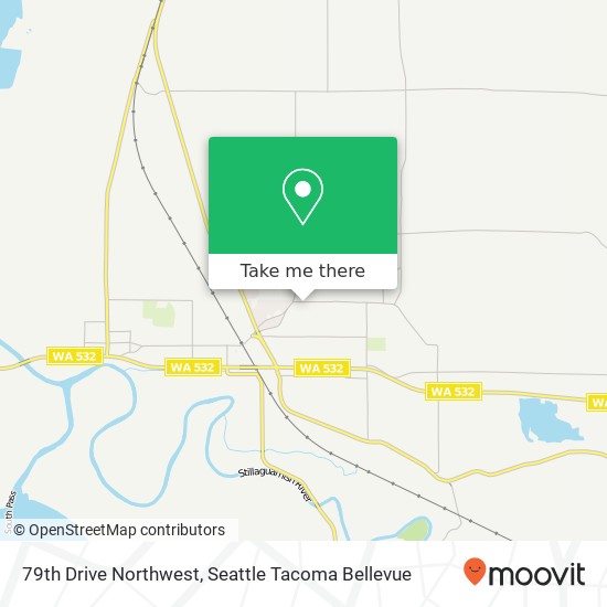 79th Drive Northwest map