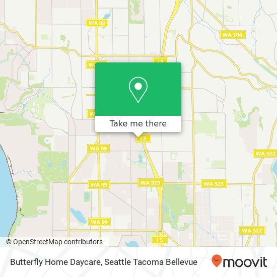 Butterfly Home Daycare map