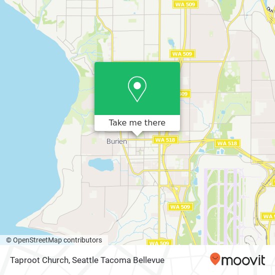 Taproot Church map