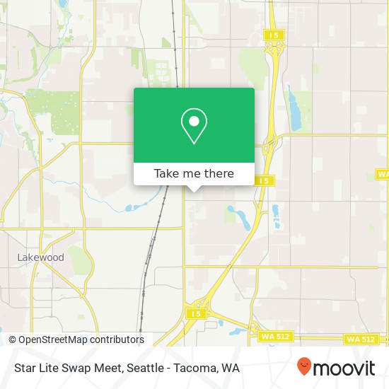 Star Lite Swap Meet map