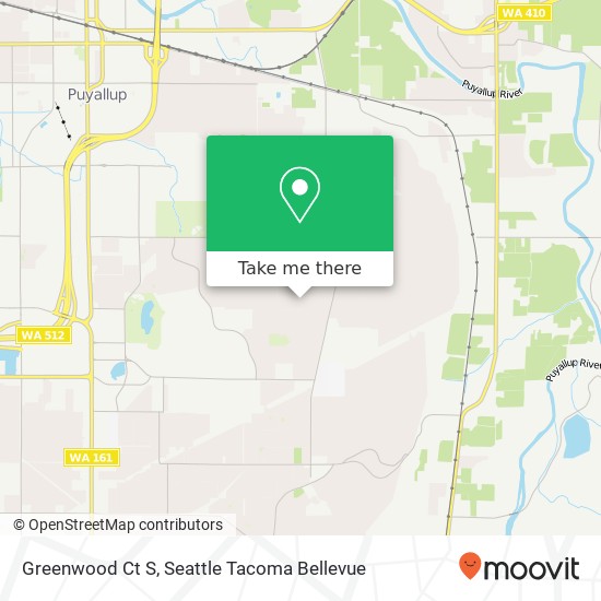 Mapa de Greenwood Ct S