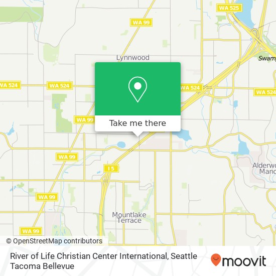 Mapa de River of Life Christian Center International