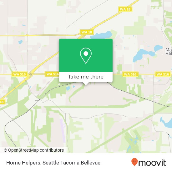 Home Helpers map