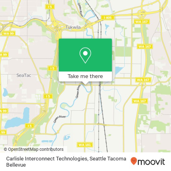 Carlisle Interconnect Technologies map