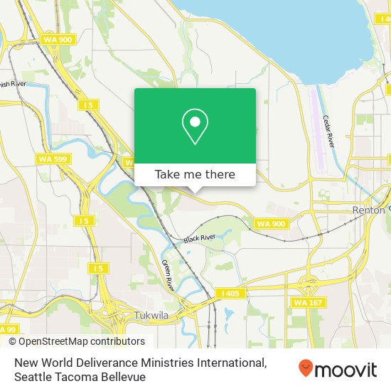 Mapa de New World Deliverance Ministries International