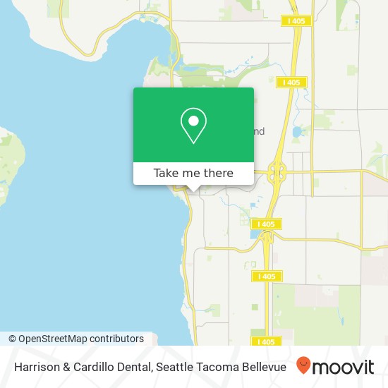 Harrison & Cardillo Dental map