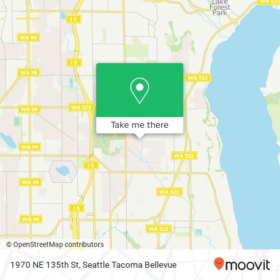 1970 NE 135th St map