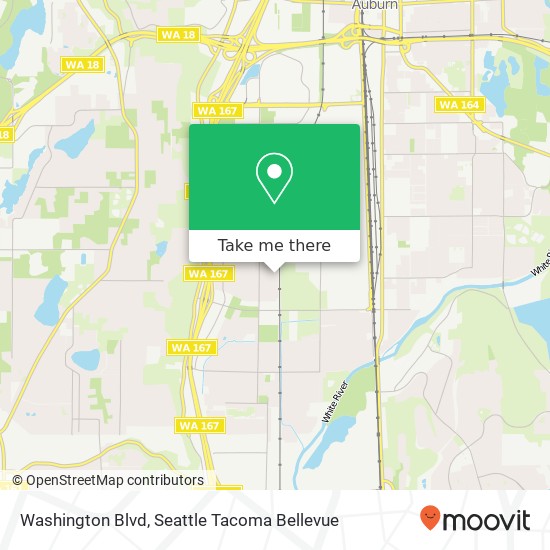 Washington Blvd map