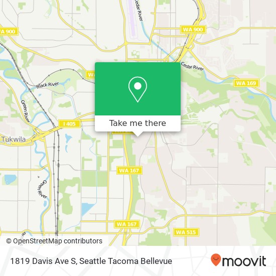 1819 Davis Ave S map