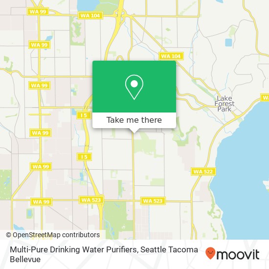 Mapa de Multi-Pure Drinking Water Purifiers