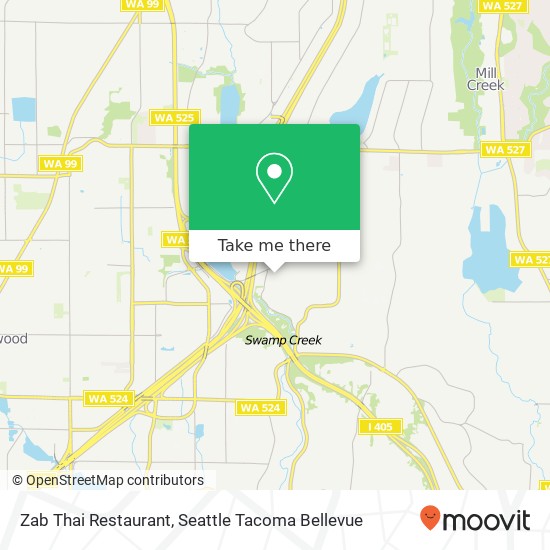 Zab Thai Restaurant map