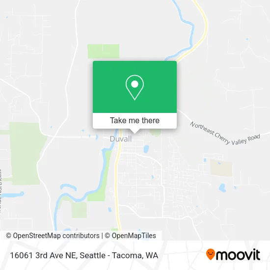 16061 3rd Ave NE map
