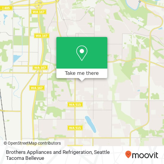 Brothers Appliances and Refrigeration map
