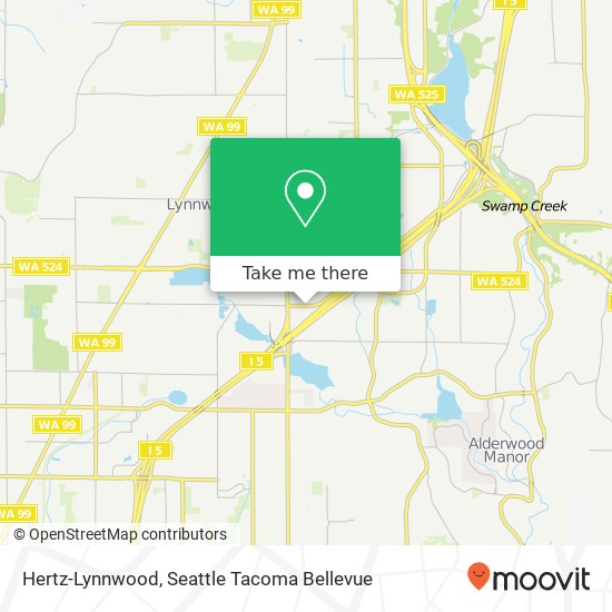 Mapa de Hertz-Lynnwood
