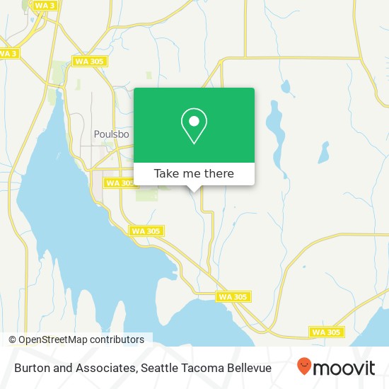 Mapa de Burton and Associates