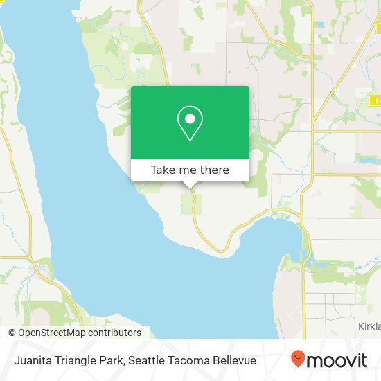 Juanita Triangle Park map