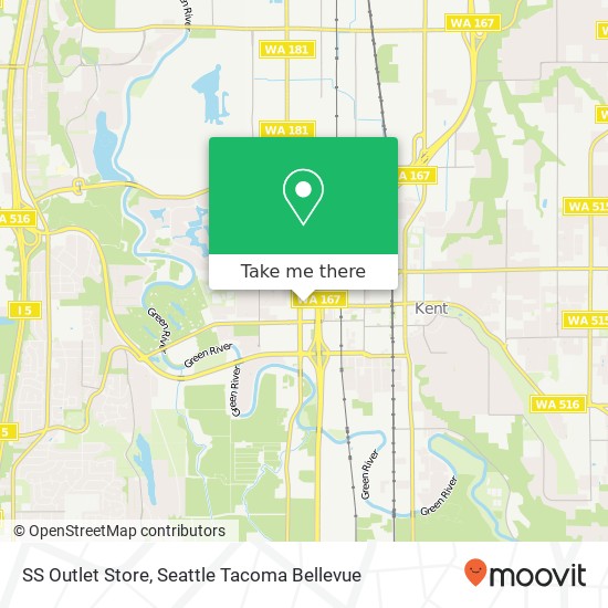 SS Outlet Store map