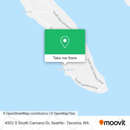 4502 S South Camano Dr map