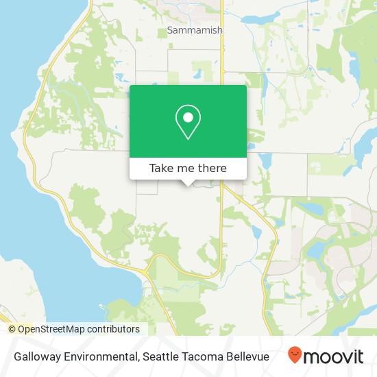 Galloway Environmental map