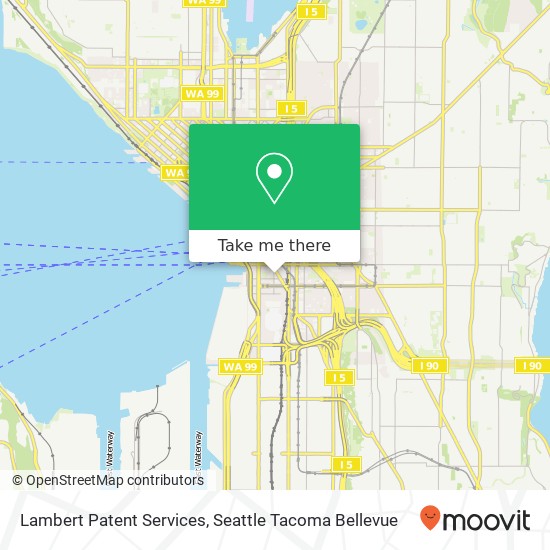 Lambert Patent Services map