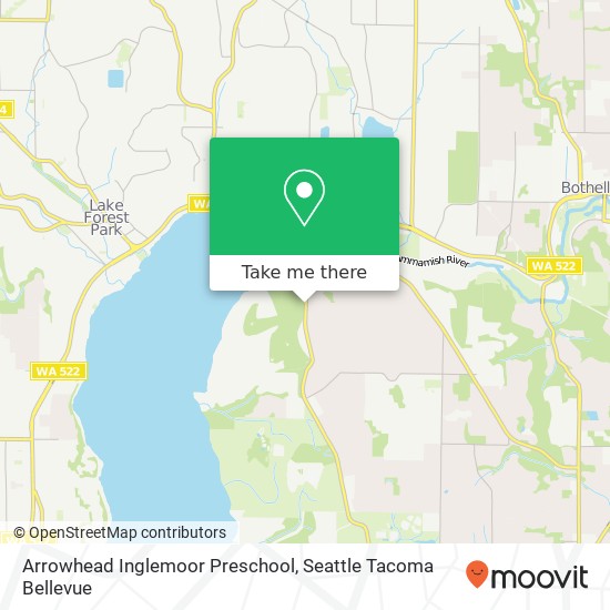 Mapa de Arrowhead Inglemoor Preschool