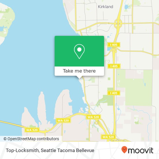 Top-Locksmith map