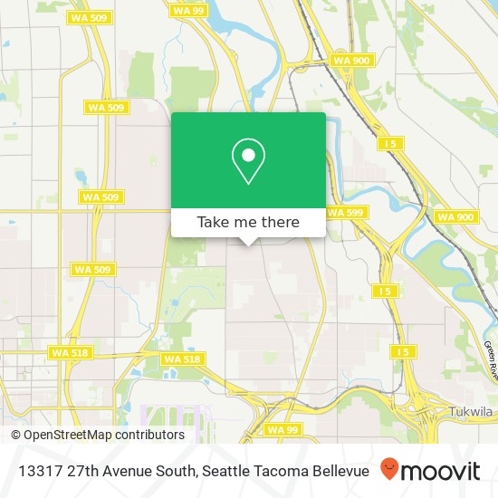 13317 27th Avenue South map