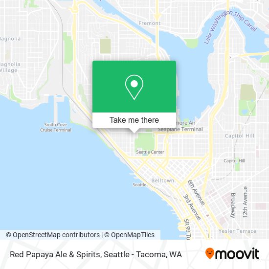 Mapa de Red Papaya Ale & Spirits