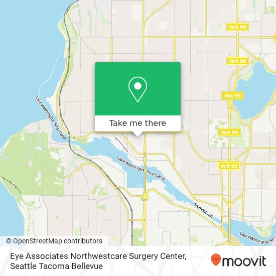 Eye Associates Northwestcare Surgery Center map