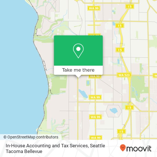 In-House Accounting and Tax Services map