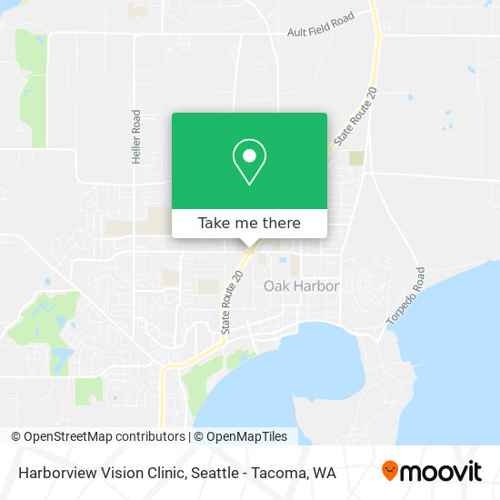 Mapa de Harborview Vision Clinic