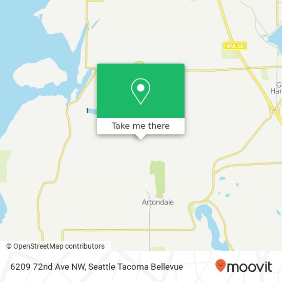 Mapa de 6209 72nd Ave NW