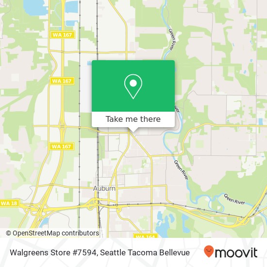 Walgreens Store #7594 map
