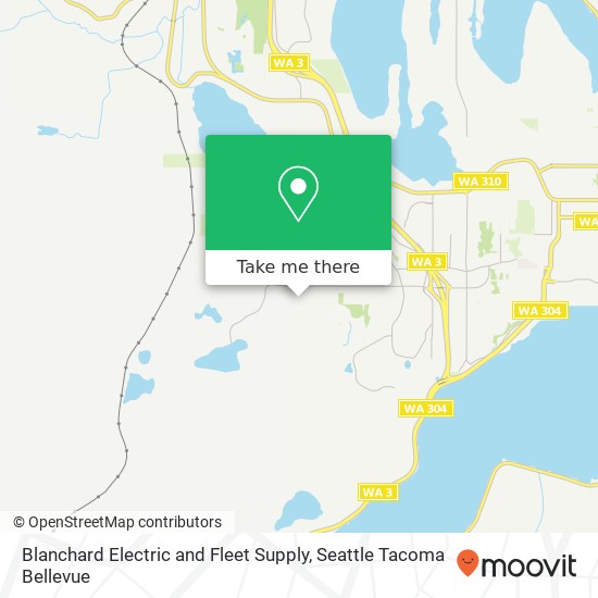 Mapa de Blanchard Electric and Fleet Supply