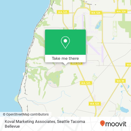 Mapa de Koval Marketing Associates